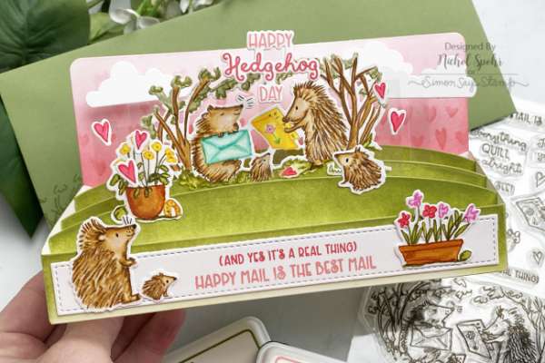 Hedgehog Pop Up Box Card Tutorial