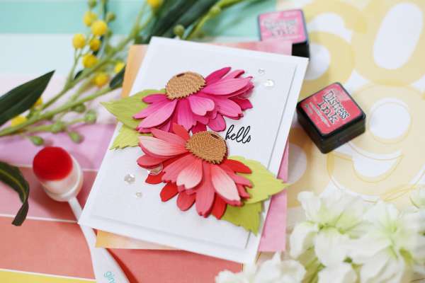 Dimensional Flower Cards