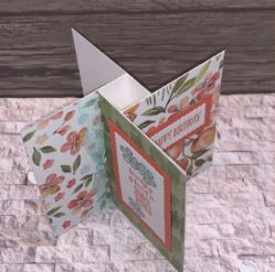 Pinwheel Fold Card