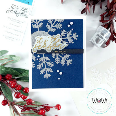 Christmas in July Snowflake Card