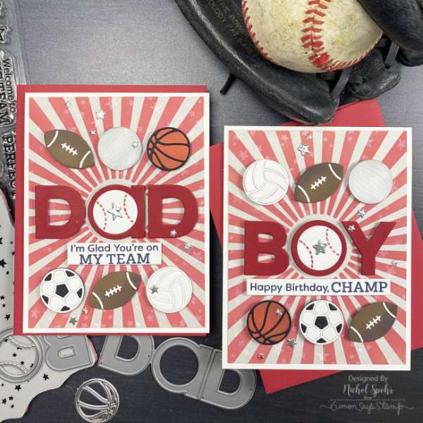 Sports Themed Cards Tutorial