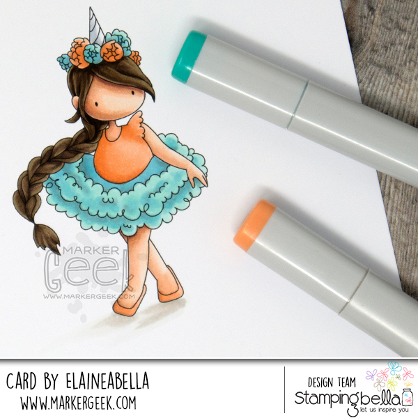 Copic Coloring Tutorial - Unicorn Girl