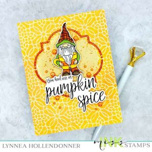 Pumpkin Spice Gnome Card