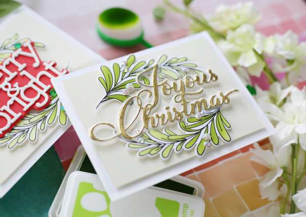 Botanical Swag Christmas Cards