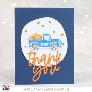 Holiday Truck Fall and Christmas Cards