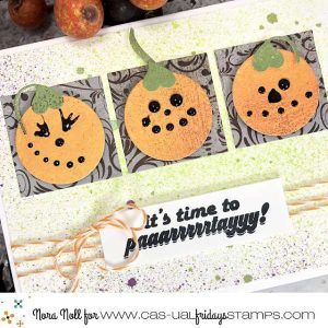 Halloween Pumpkin Card without Halloween Products