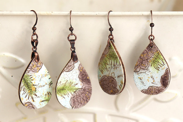 DIY Stamped Earrings