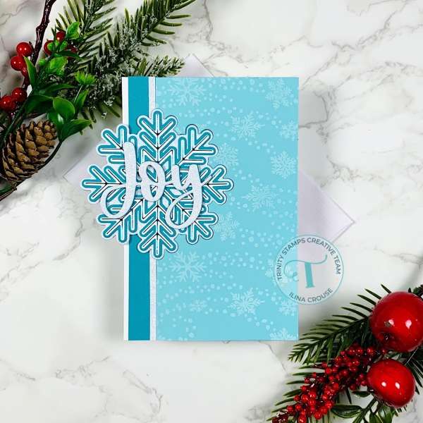 Foiled Snowflake Card