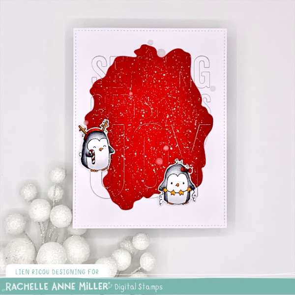 Christmas Joy Penguin Card