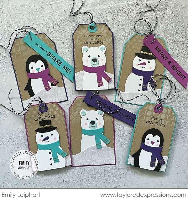 Snow Friends Gift Tags