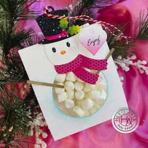 Snowman Hot Chocolate Treat Bag