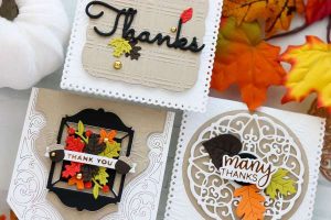 Autumn Thank You Note Cards