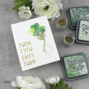 Four Leaf Clover New Year Card