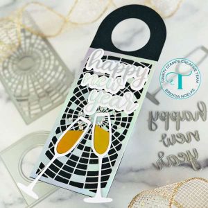 New Year Bottle Tag