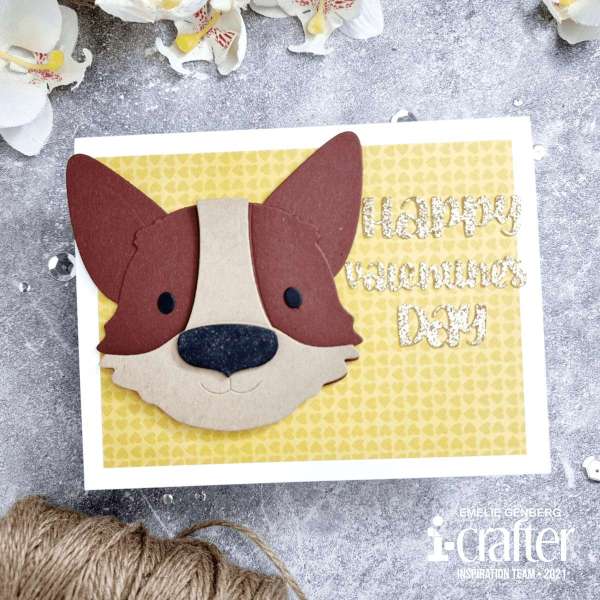 Puppy Pop Up Valentine Card