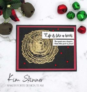 Tree Ring New Years Card