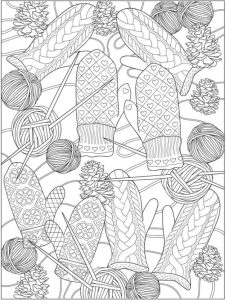 6 Warm Winter Coloring Pages