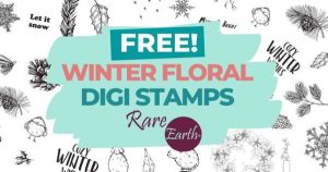 FREE Winter Digital Stamps