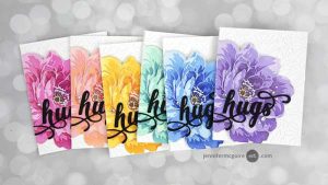 Flower Shaped Front Flap Cards