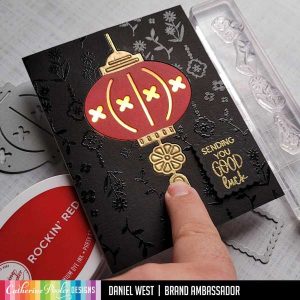 Light Up Chinese Lantern Card