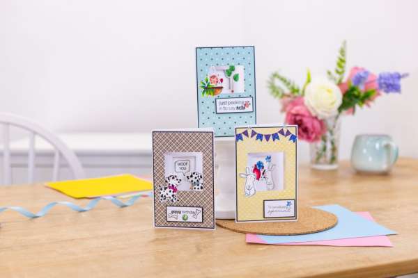 Trifold Window Tunnel Cards