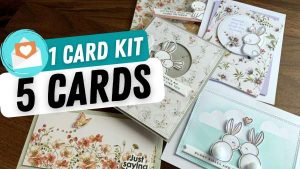 5 Spring Cards from 1 Kit