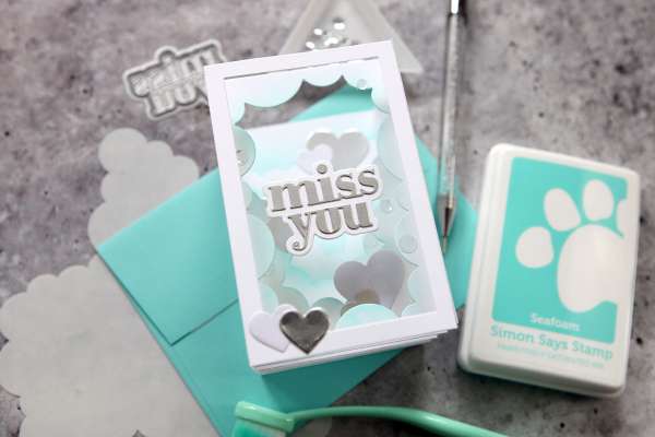 3D Box Card with Floating Sentiment