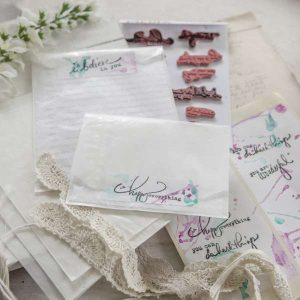 Easy DIY Stamped Stickers