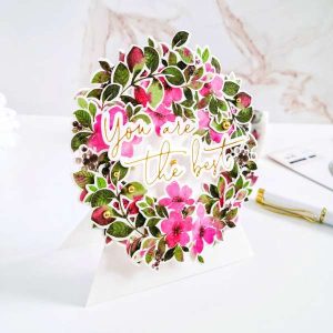 Stand Up Wreath Card