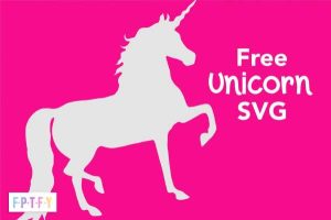 Free Unicorn SVG Cut File