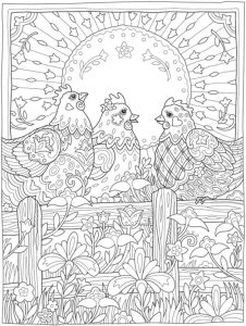 6 Farm Coloring Pages