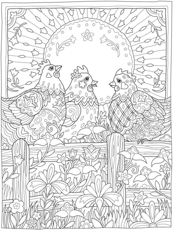 6 Farm Coloring Pages