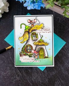 Mouse House Card