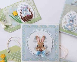 FREE Easter Cross Stich Patterns for Cards