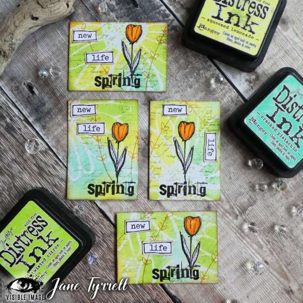 Springtime Artist Trading Cards