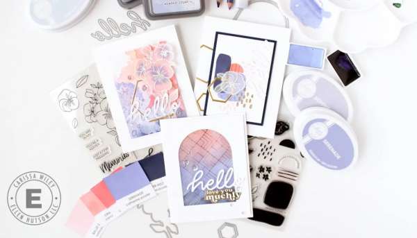 4 Cards with Pantone's Color of the Year