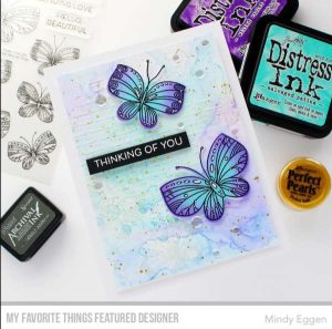 Mixed Media Butterfly Card