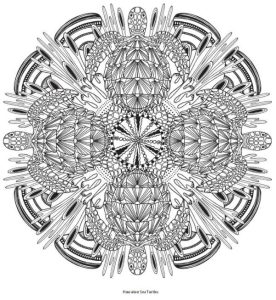 6 FREE Sea Life Mandala Coloring Pages