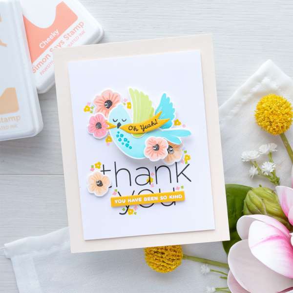 Wobble Bird Thank You Card