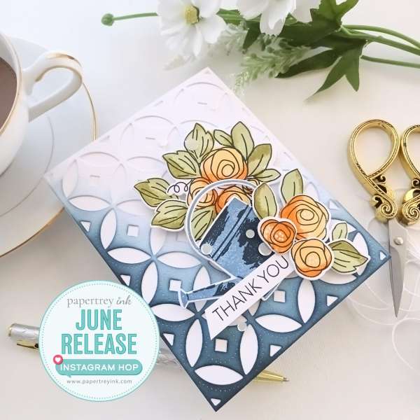 Watering Can Card with Layering Stamps