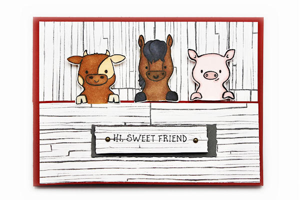 Barn Door Card 