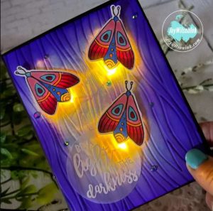 Firefly Light Up Card