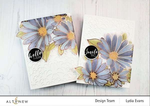 Cards with Ink Blending on Vellum