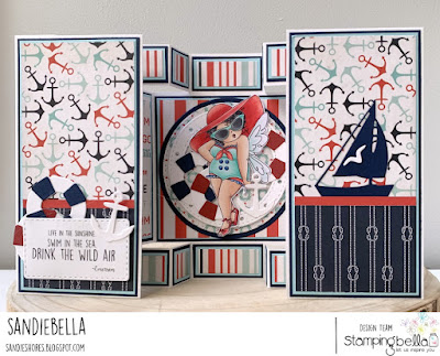 Nautical Double Display Card