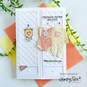 Baby's Closet Gatefold Card