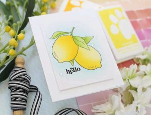 DIY Stencils to Color Stamped Images