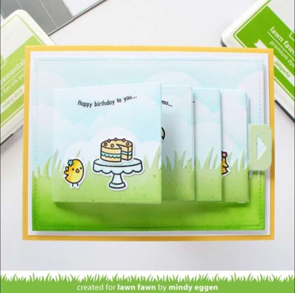 Birthday Tea Party Flipping Card