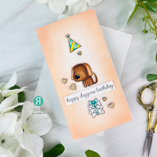 Tri Fold, Peek a Boo Birthday Card