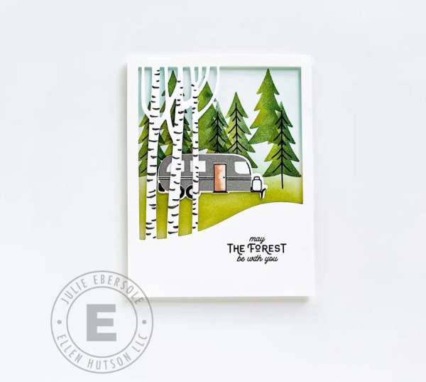 Camping Trailer Card