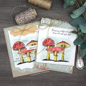 Watercolor Mushroom Cards